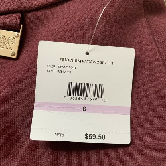 RAFAELLA Sports Women's Pull On Pants Size 6 Comfort Slim Leg Waistband Stretch - Picture 5 of 10